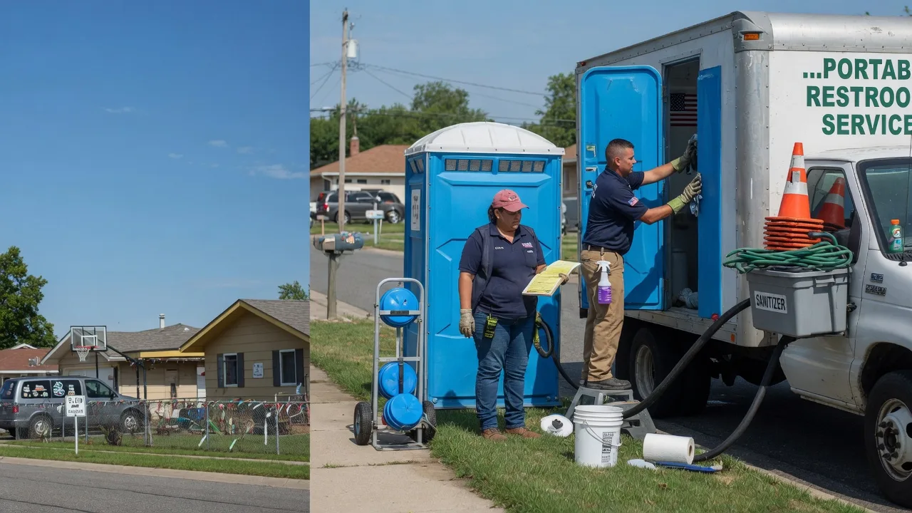 Portable Toilet Rental in Sturtevant, WI near me